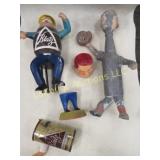 vintage Blatz beer parts figures