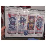 tin Pabst Blue Ribbon Beer Art Can Winners