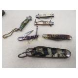 6 pocket knives