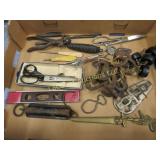 misc goodies scissors letter opener hooks