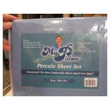 My Pillow king size sheets Blue Sky