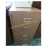 Hon 2  drawer file cabinet