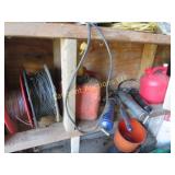 wire grease guns gas cans