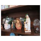 all religious on 2nd shelf figures