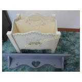 magazine book rack holder small 2