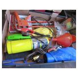 caulk gun funnel bags torch slicker tool holder