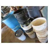 5 gallon pails & barrels