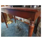 vintage piano bench