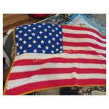 hand made knit USA flag 2