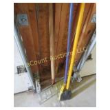shovel chisel broom
