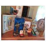 religious figures collector plate holder necklace
