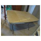 vintage formica kitchen table folding legs
