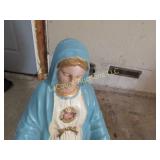 Concrete MAry ststue gardun statue figure