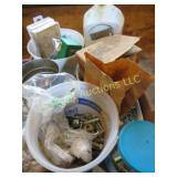 assorted fasteners nuts bolts nails screws
