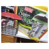 super finch station w suet holder bird
