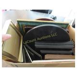 assorted picture frames