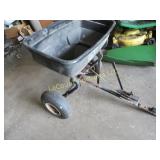 Agri-fab broadcast pull behind lawn spreader