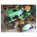 John Deere riding lawn mower LX266