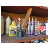 tubes roof cement garage fluids