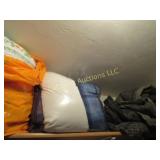all bedding on shelf comforters