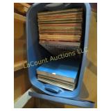 covered tote w vintage oldies albums records
