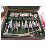 flatware silverware in case