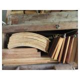 wood on shelf curved plywood great crafting wood