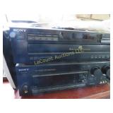 Sony Reciever & disc player
