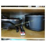 electric skillet & crockpot Tfal pan
