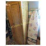 tall cabinet & ironing board