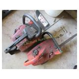 2 older chainsaws