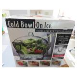 cold bowl on ice new in box