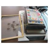 assorted picture frames