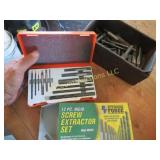 screw extractor set taps