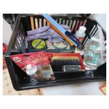 basket w shoe supplies shoe goo color brushes