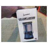 LED camp lantern w compass flashlights new in box