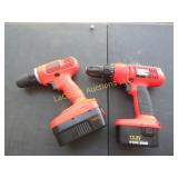 2 Black & Decker drills