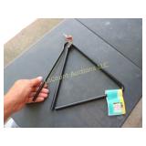 garden dinner bell triangle