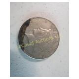1925 Peace silver dollar