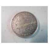 1921 Morgan silver dollar