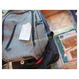 backpack faux leather bag another bag
