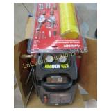 3 gal pancake air compressor w new hose nozzles