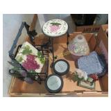 decor glass beads mini table coasters