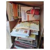 assorted cookbooks many