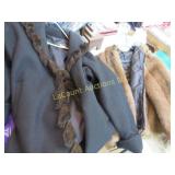 womens jackets fur trim another vintage