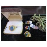 costume jewelry rings ring sizer Mary Kay ring