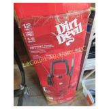 dirt Devil 12 amp 1600 PSI pressure washer