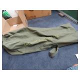 military type looking duffle bag