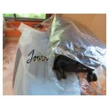 Loulu travel carryon suitcase blue shoulder bag