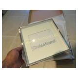 crate & barrel 5' x 7' picture frame